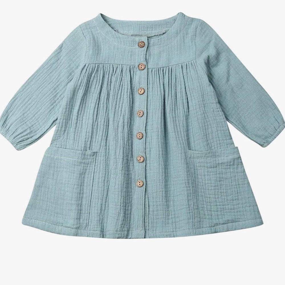 Baby Girl Shirt Dress NWOT